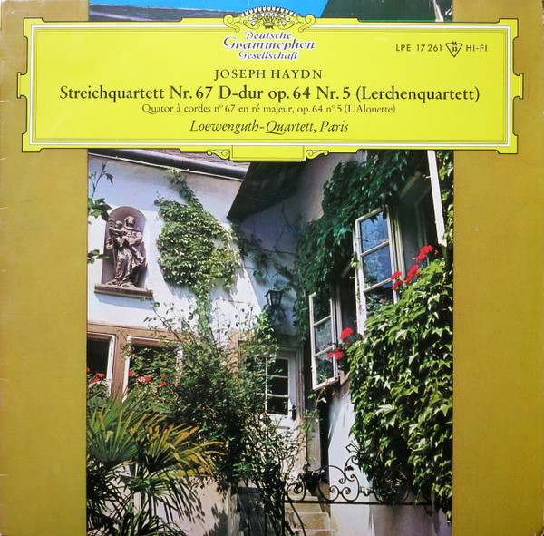 Streichquartett Nr. 67 D-dur Op. 64 Nr. 5 (Lerchenquartett)
