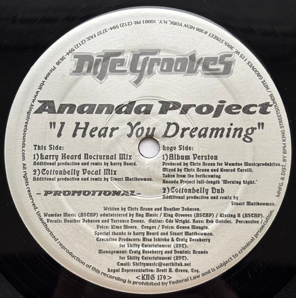 I Hear You Dreaming