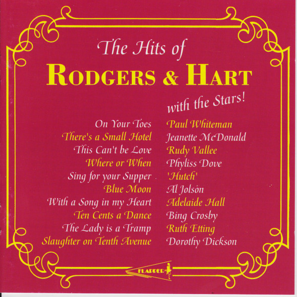The Hits Of Rodgers & Hart With The Stars!