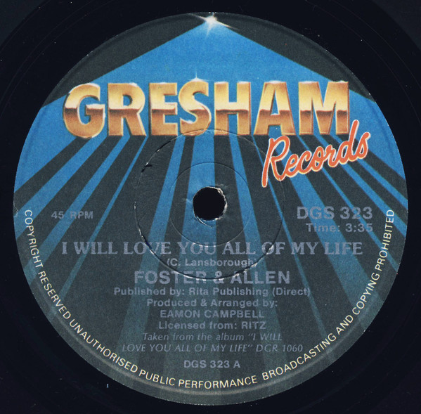 I Will Love You All My Life / Johnny Brown