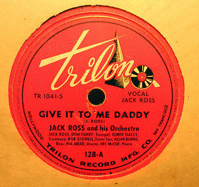 Give It To Me Daddy / Put The Blame On Mame