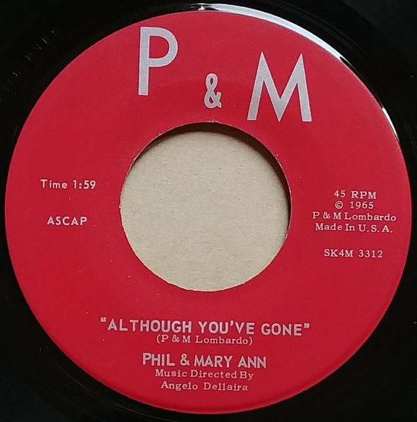 Although You've Gone / I'm Waiting For The Letter