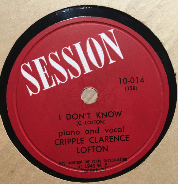 Policy Blues / I Don't Know
