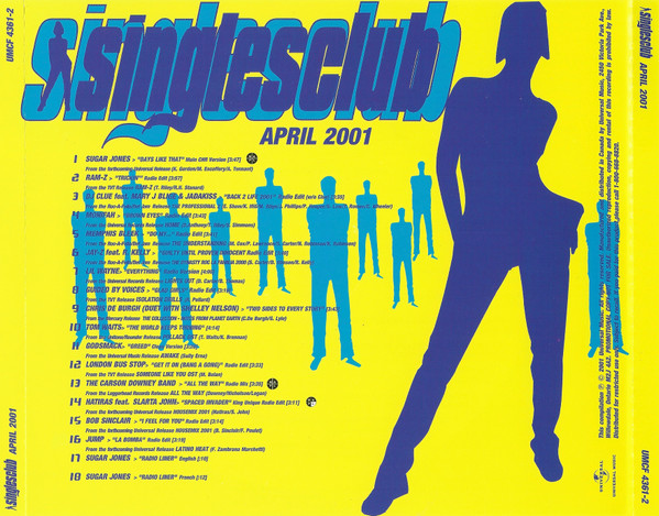 Singlesclub (April 2001)