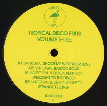 Tropical Disco Edits Volume Three