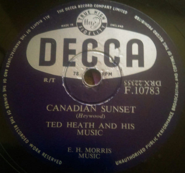 Canadian Sunset / Oriental Holiday 