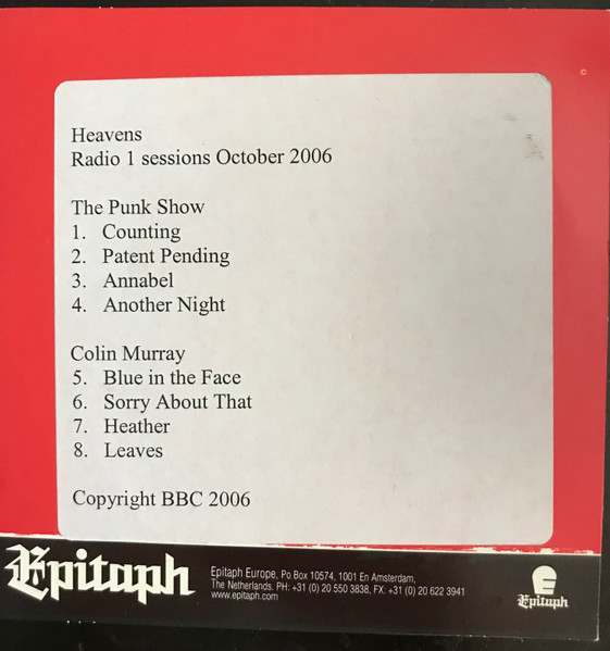 Radio 1 Sessions October 2006