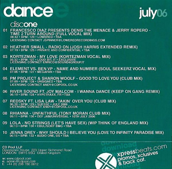 Dance July 2006
