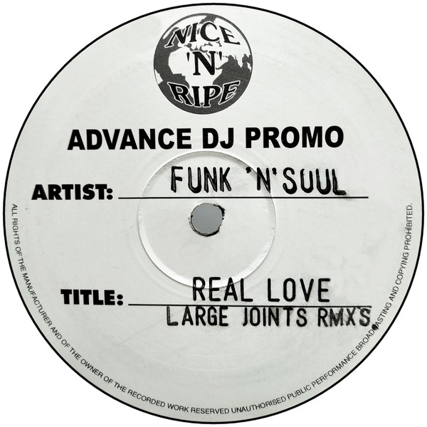 Real Love (Large Joints Rmxs.)
