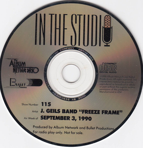 In The Studio: "Freeze Frame"