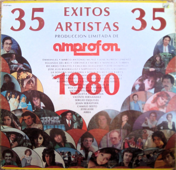 35 Éxitos 35 Artistas - Producción Limitada De Amprofon - 1980