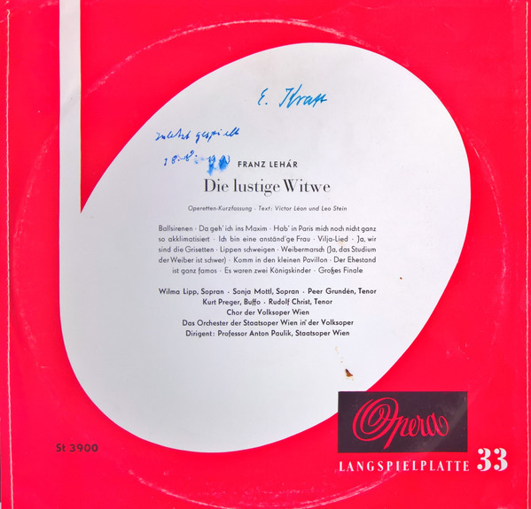 Die Lustige Witwe (Operetten-Kurzfassung)