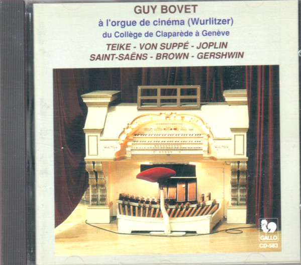 À L'Orgue de Cinéma (Wurlitzer) Du Collège de Claparède à Genève