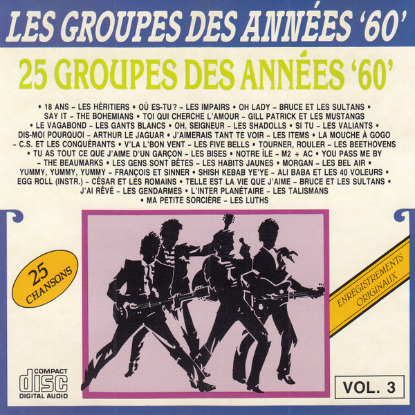 25 Groupes Des Années 60 Vol. 3