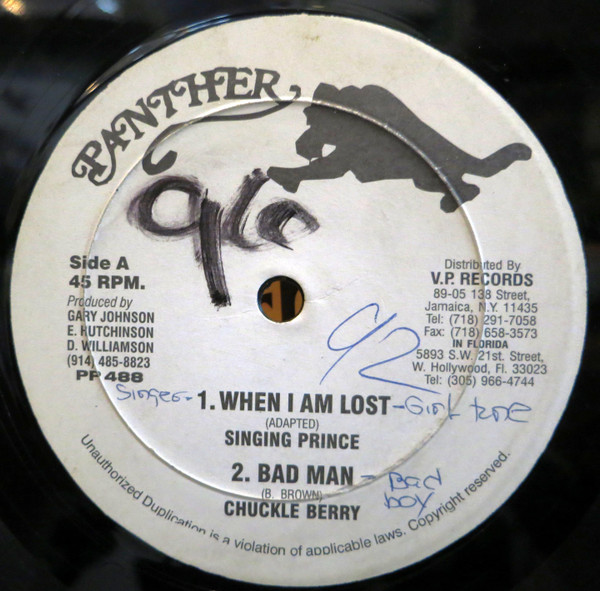 When I Am Lost / Bad Man / Insure Your Head