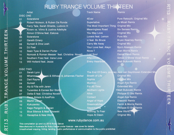 Ruby Trance Volume Thirteen