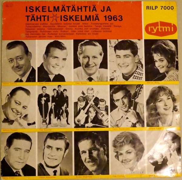 Iskelmätähtiä Ja Tähti-iskelmiä 1963