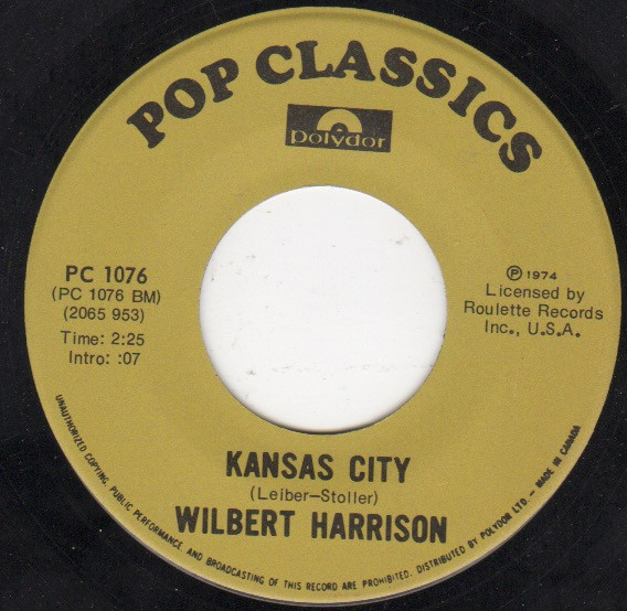 Kansas City / I'm Stickin' With You