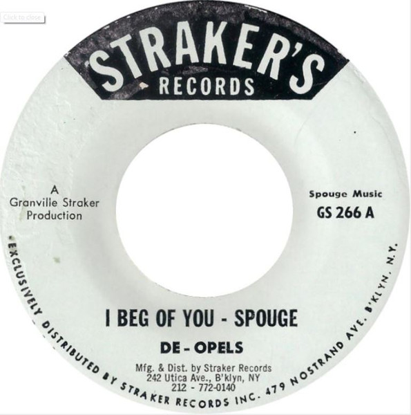 I Beg Of You - Spouge
