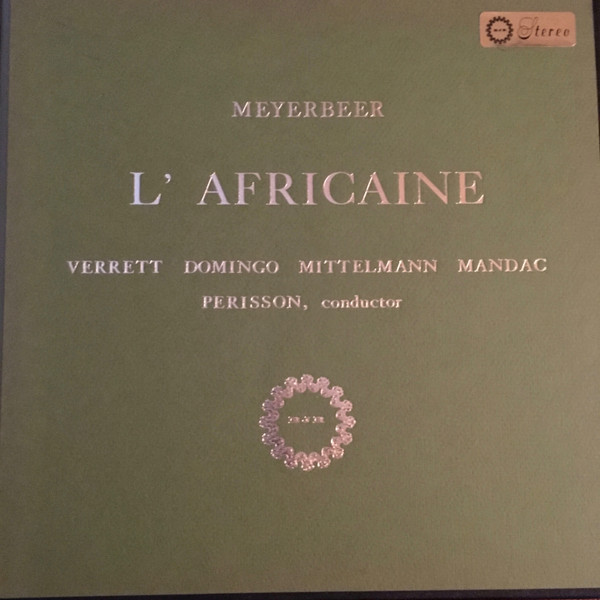 Giacomo Meyerbeer - l'Africaine