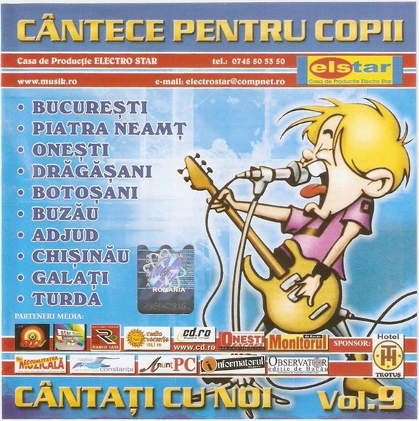 Cântați Cu Noi Vol.9 (Cântece Pentru Copii)