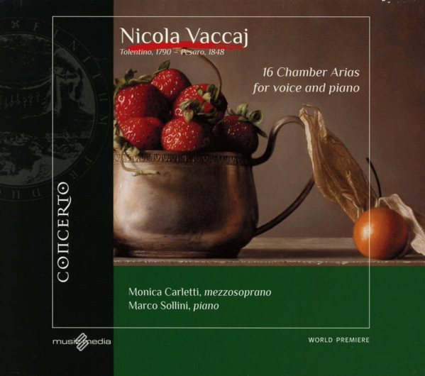 16 Chamber Arias For Voice And Piano