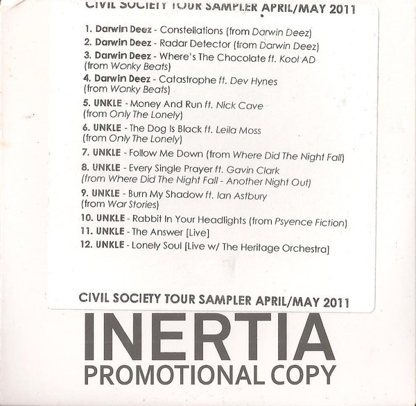 Civil Society Tour Sampler April/May 2011