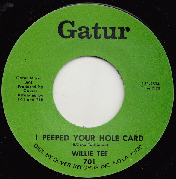 I Peeped Your Hole Card / She Really Did Surprise Me