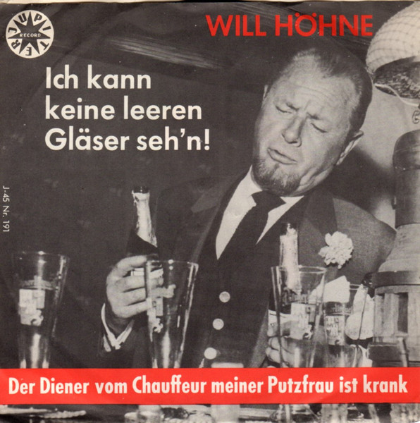 Ich Kann Keine Leeren Gläser Seh'n...