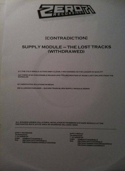 The Lost Tracks (Withdrawed)