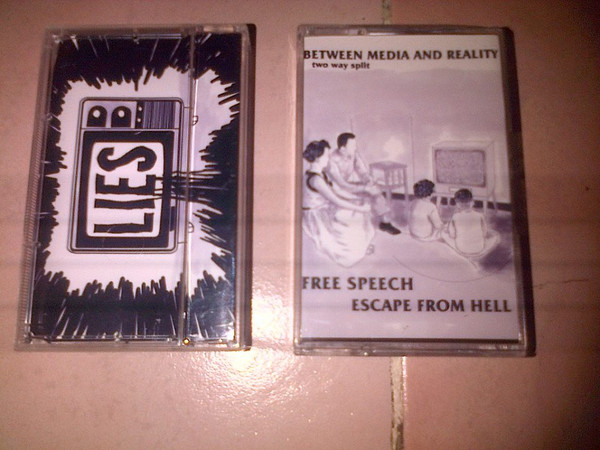 2 way split 'Between Media and Reality'