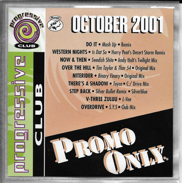 Promo Only Progressive Club: October 2001