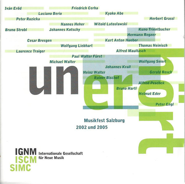Unerhört - Musikfest Salzburg 2002 Und 2005