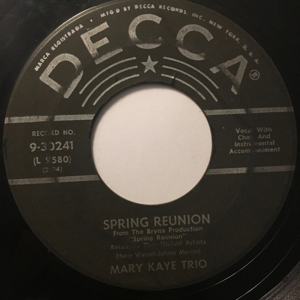 Spring Reunion / Almost Like Being In Love