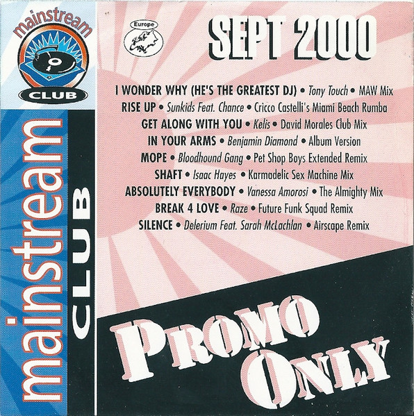 Promo Only Mainstream Club: Sept 2000