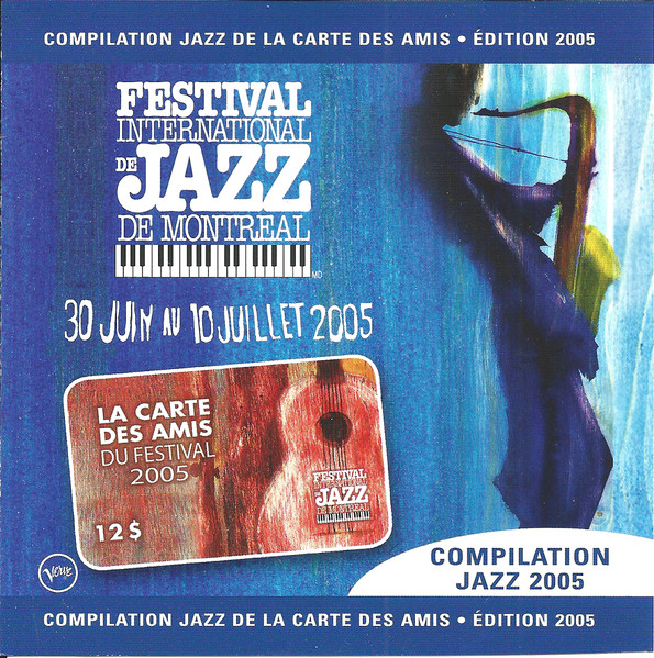 Festival International De Jazz De Montréal - Compilation Jazz 2005 - Carte Des Amis Du Festival - Friends Of The Festival