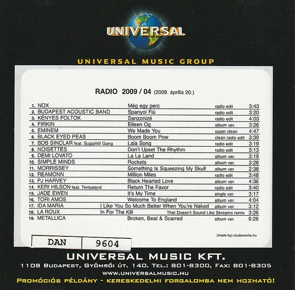 Universal - Radio 2009 / 04