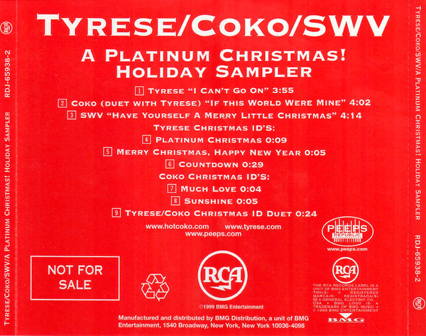 A Platinum Christmas! Holiday Sampler