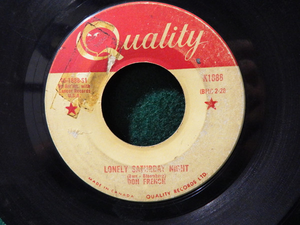 Lonely Saturday Night / Goldilocks