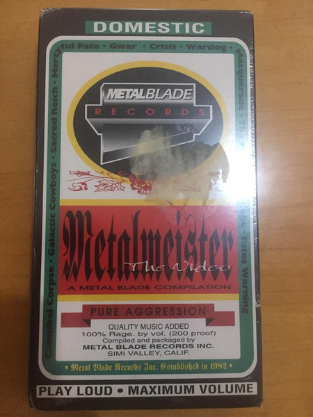 Metalmeister  The Video - A Metal Blade Compilation