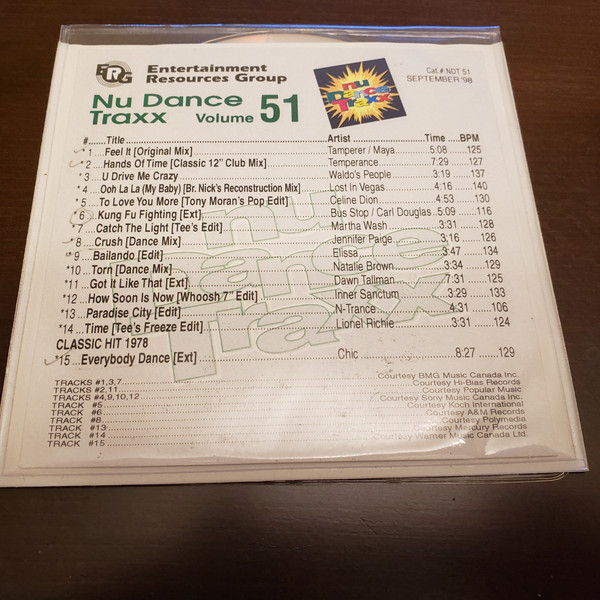 Nu Dance Traxx Volume 51