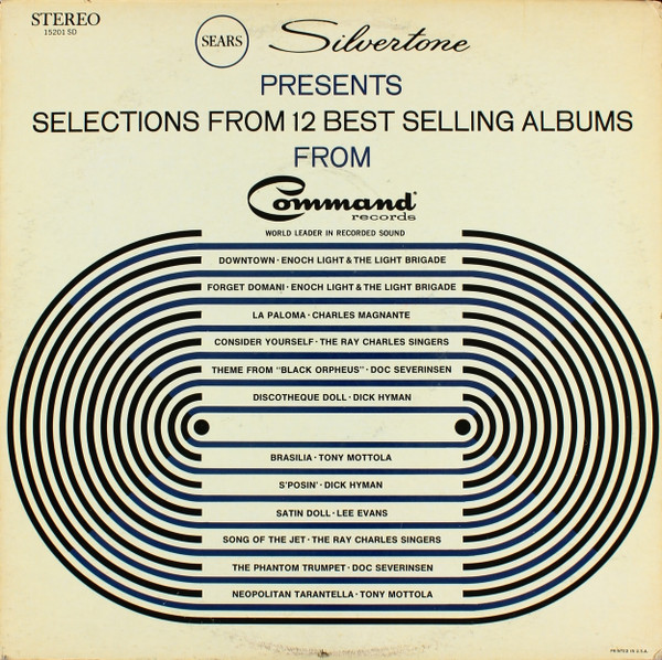 Sears Silvertone Presents Selections From 12 Best Selling Albums From Command