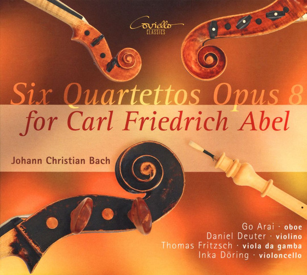Six Quartettos Opus 8 For Carl Friedrich Abel