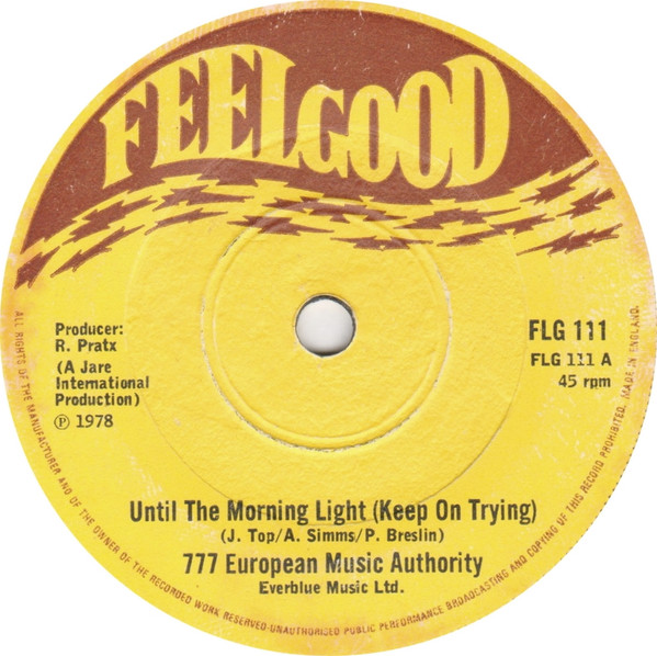 Until The Morning Light (Keep On Trying) / S.O.S. O.V.N.I.