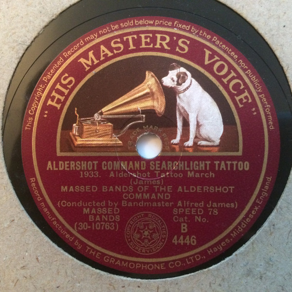 Aldershot Command Searchlight Tattoo - 1933