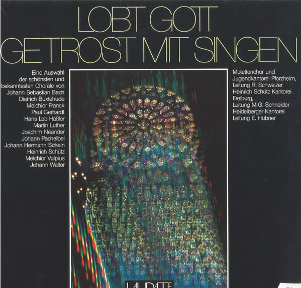 Lobt Gott Getrost Mit Singen