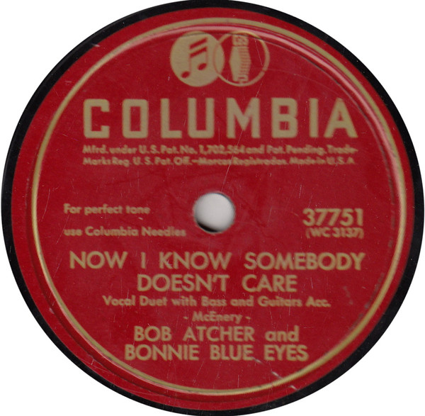 Now I Know Somebody Doesn't Care / I Won't Care