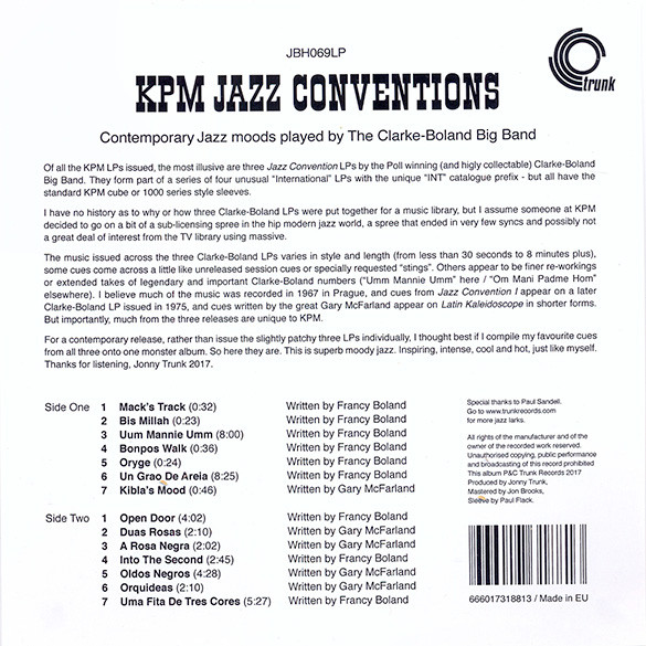 KPM Jazz Conventions
