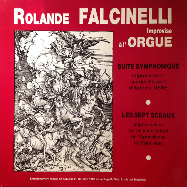 Rolande Falcinelli improvise à l'orgue