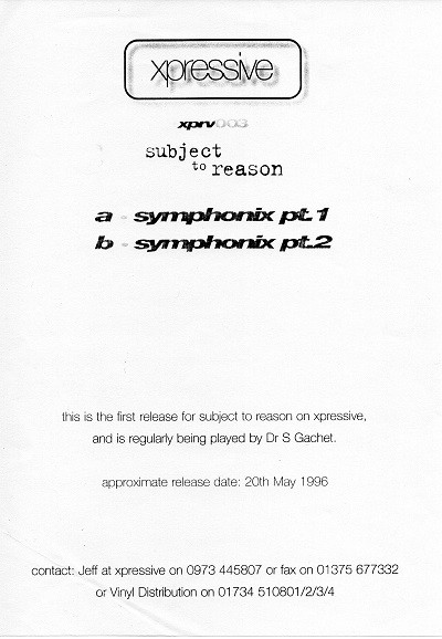 Symphonix Pt. 1 / Symphonix Pt. 2